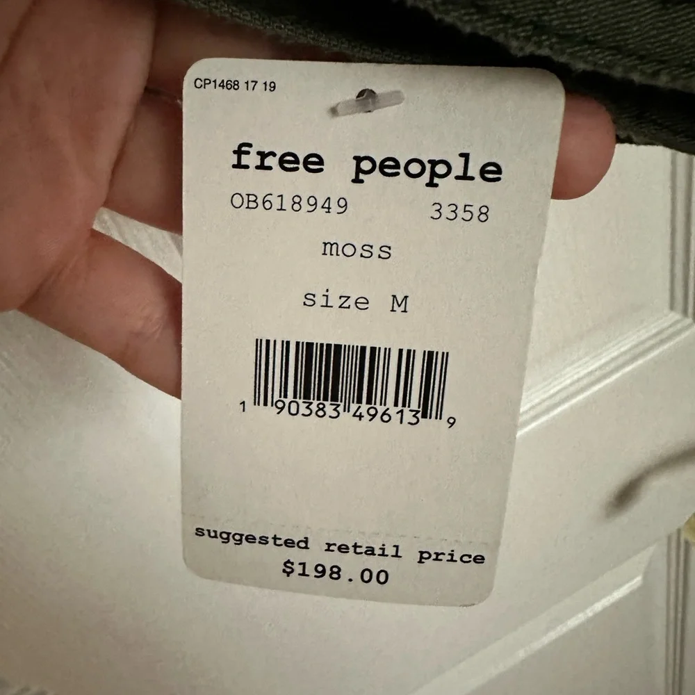 Free People Extreme Cropped Military Jacket - Picture 6 of 8